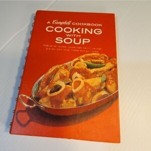 Vintage Campbell Cookbook Cooking with Soup